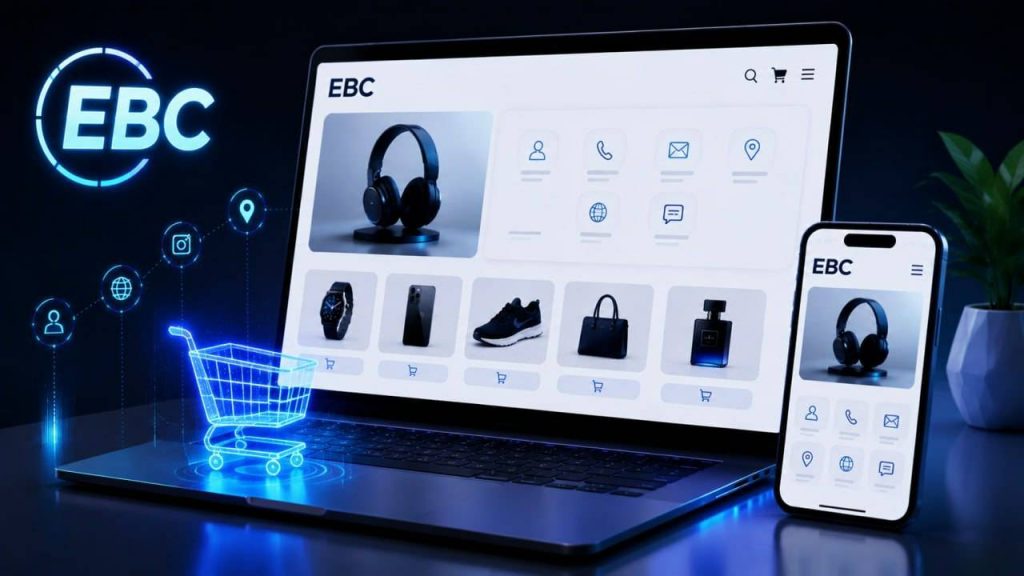 کارت ویزیت الکترونیک فروشماه ebc